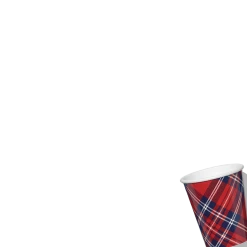 Draper James X Coterie Plaid Cups (10 Per Pack) Tabletop