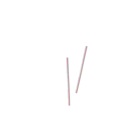 Coterie Iridescent Paper Straws (25 Per Pack) Tabletop