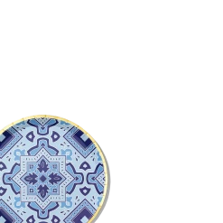 Coterie Amalfi Blues Large Plates (10 Per Pack) Tabletop