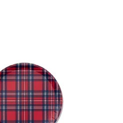 Draper James X Coterie Plaid Large Plates (10 Per Pack)