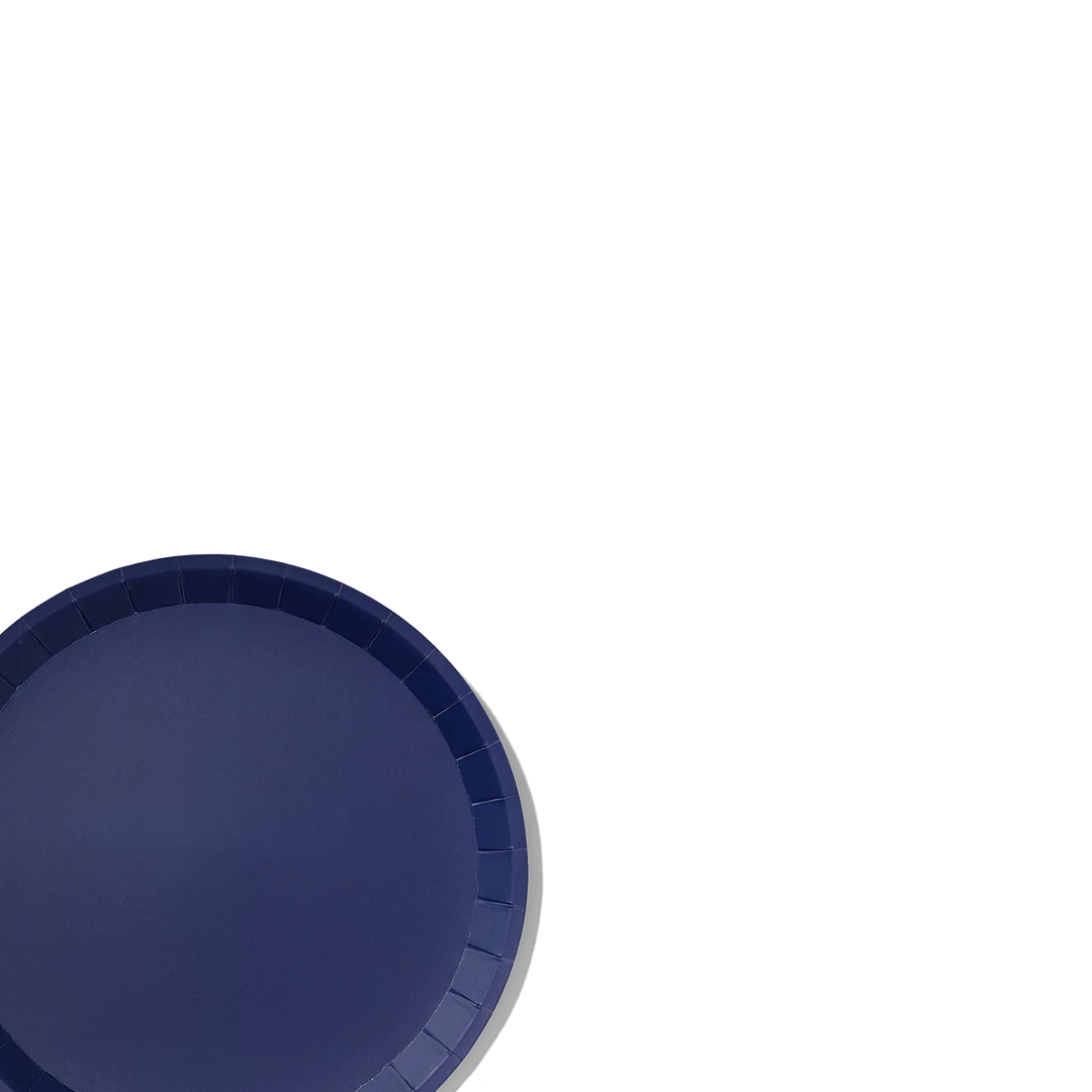 Coterie Tabletop Navy Classic Large Plates (10 Per Pack) 7 Coterie Tabletop Navy Classic Large Plates (10 Per Pack)