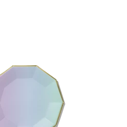 Coterie Yes Way, Ombre Large Plates (10 Per Pack)