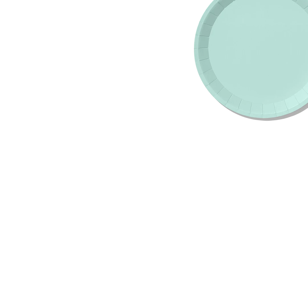 Coterie Mint Classic Small Plates (10 Per Pack) Tabletop 5 Coterie Mint Classic Small Plates (10 Per Pack) Tabletop