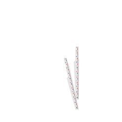 Coterie Lucky Stars Straws (25 Per Pack) Tabletop