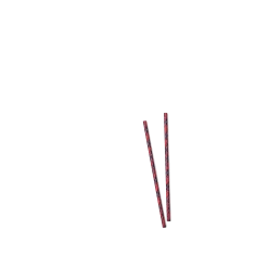 Draper James X Coterie Plaid Paper Straws (25 Per Pack) Tabletop