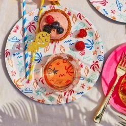 Coterie Tabletop Beach Vibes Large Plates (10 Per Pack)