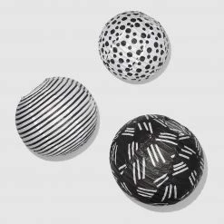 Coterie Decorations Dashes And Dots Lanterns (3 Per Pack)