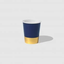 Coterie Navy And Gold Dip Cups (10 Per Pack) Tabletop