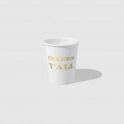 Tabletop Draper James X Coterie Good Cheer Cups (10 Per Pack)