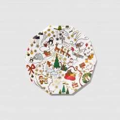 Coterie North Pole Large Plates (10 Per Pack)