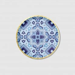 Coterie Amalfi Blues Large Plates (10 Per Pack) Tabletop
