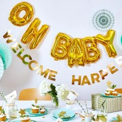 Coterie Oh Baby Balloon Banner