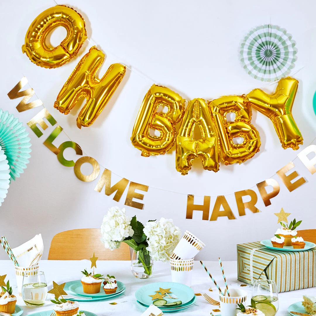 Coterie Oh Baby Balloon Banner 4 Coterie Oh Baby Balloon Banner