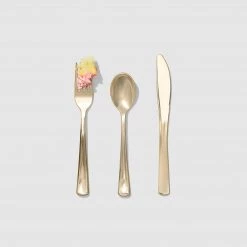 Coterie Metallic Gold Cutlery (30 Per Pack) Best Sellers