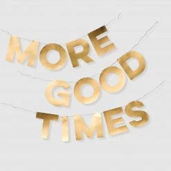 Coterie Decorations Say Anything Letter Banner