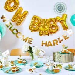 Coterie Decorations Say Anything Letter Banner