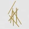 Coterie Tabletop Metallic Gold Paper Straws (25 Per Pack)