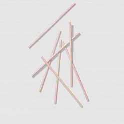 Coterie Iridescent Paper Straws (25 Per Pack) Tabletop