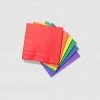 Coterie Make It Rainbow Cocktail Napkins (25 Per Pack) Tabletop