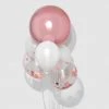 Coterie Decorations Rose Gold Confetti Balloon Bunch