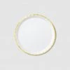 Coterie White And Gold Classic Large Plates (10 Per Pack)
