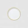 Coterie White And Gold Classic Small Plates (10 Per Pack) Tabletop