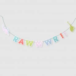 Coterie Dino-roar Banner Decorations