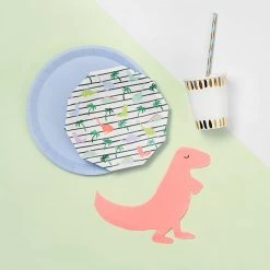 Coterie Dino-mite Small Plates (10 Per Pack)