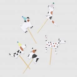 Coterie Decorations Furry Friends Mini Toppers (10 Per Pack)