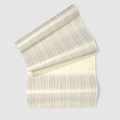 Coterie Pinstripe Table Runner Tabletop