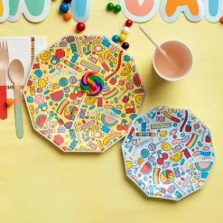Coterie New Arrivals I Want Candy Large Plates (10 Per Pack)