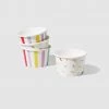 Coterie Tabletop Stripe And Sprinkle Bowls (10 Per Pack)