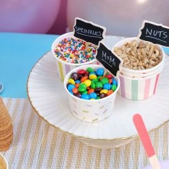 Coterie Chalkboard Toppers (10 Per Pack) Decorations