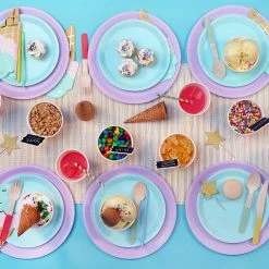 Coterie Tabletop Lavender Classic Large Plates (10 Per Pack)