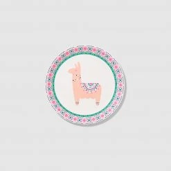 Coterie Happy Llama Small Plates (10 Per Pack)