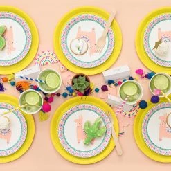 Coterie Happy Llama Small Plates (10 Per Pack)