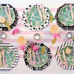 Coterie Best Sellers Pale Pink Wooden Cutlery Set (30 Per Pack)