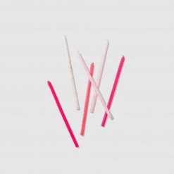 Coterie Best Sellers Pink Ombre Glitter Candles (12 Per Pack)