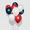 Coterie Red, White And Cool Balloon Bunch Decorations