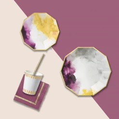 Coterie Emergency Sets Watercolors Tableware Set