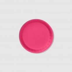 Coterie Hot Pink Classic Small Plates (10 Per Pack) Tabletop