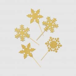 Coterie Tabletop Let It Snow Mini Toppers (10 Per Pack)
