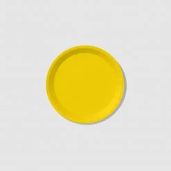 Coterie Sunshine Yellow Classic Small Plates (10 Per Pack)