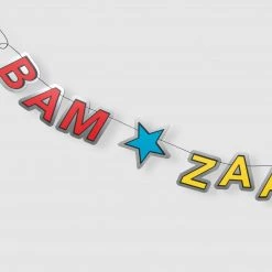 Coterie Decorations Bam! Zaaap! Pow! Banner