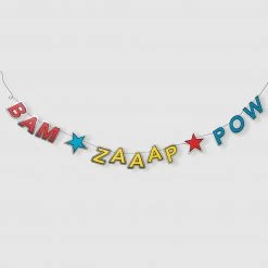Coterie Decorations Bam! Zaaap! Pow! Banner