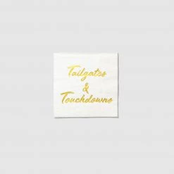 Tabletop Draper James X Coterie Tailgates & Touchdowns Cocktail Napkins (25 Per Pack)