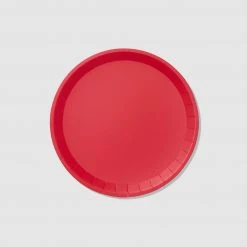 Coterie Tabletop Red Classic Large Plates (10 Per Pack)
