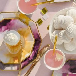 Coterie Roar + Rabbit Watercolor Small Plates (10 Per Pack)