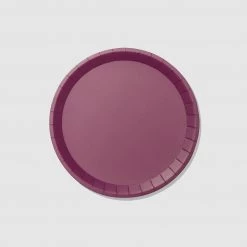 Coterie Tabletop Plum Classic Large Plates (10 Per Pack)