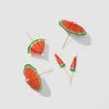 Coterie Watermelon Umbrella Toppers (25 Per Pack) Decorations